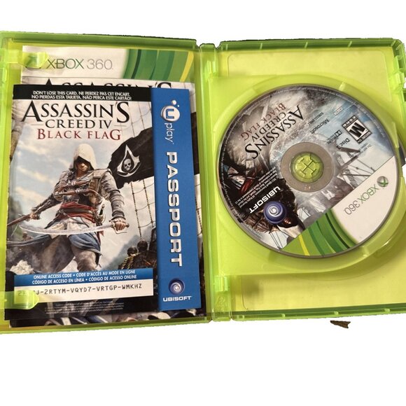Assassins Creed IV 4 Black Flag Target Edition Xbox 360! - Picture 3 of 7